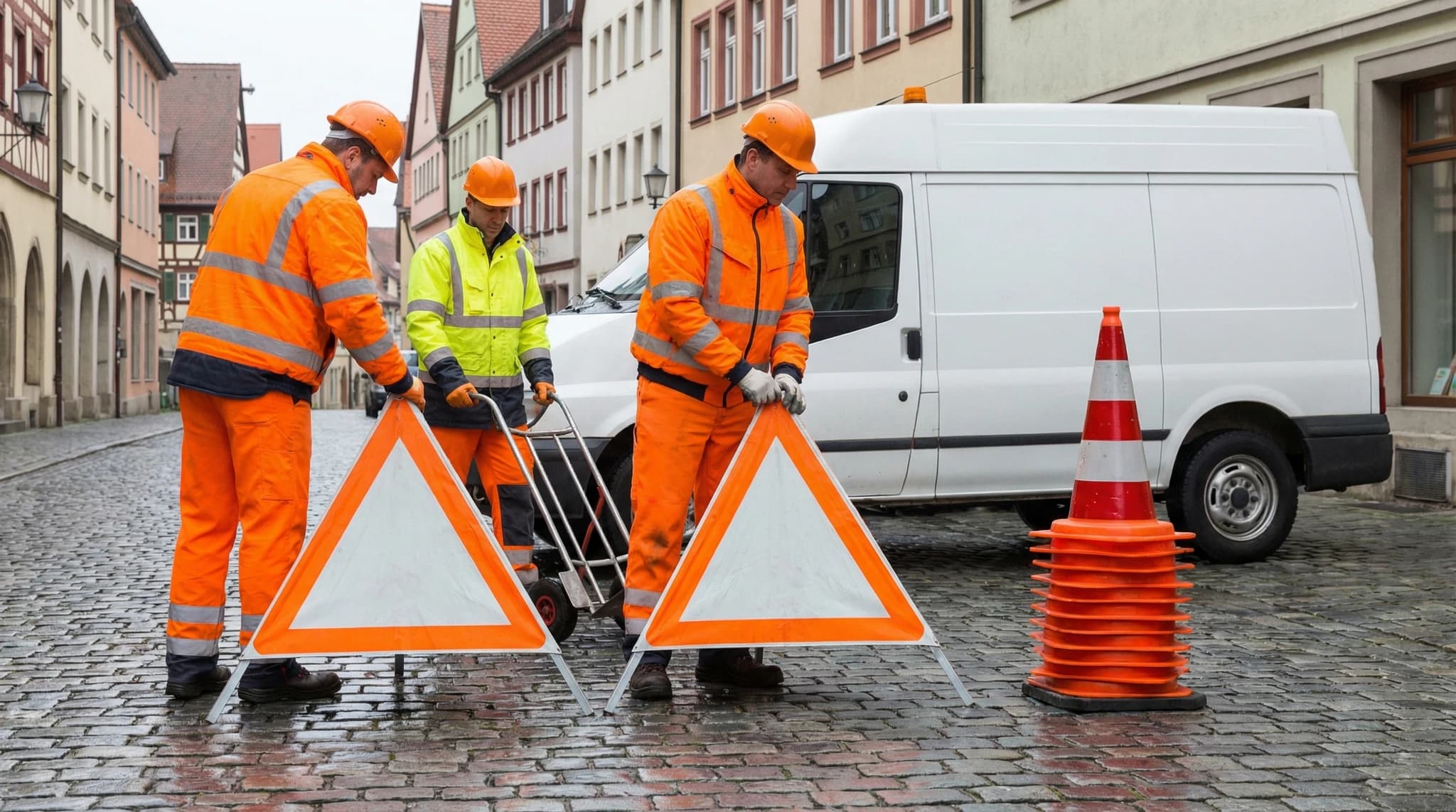Verkehrsabsicherung (RSA 21) in Köln — Services Cologne